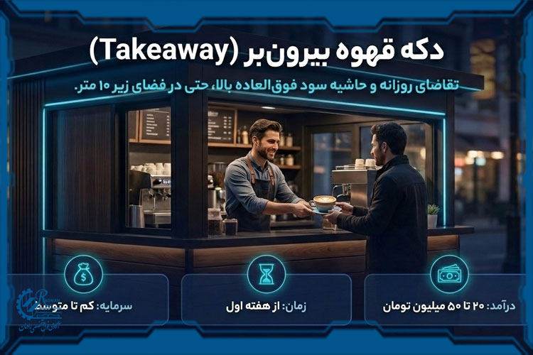 کیوسک یا دکه قهوه بیرونبر